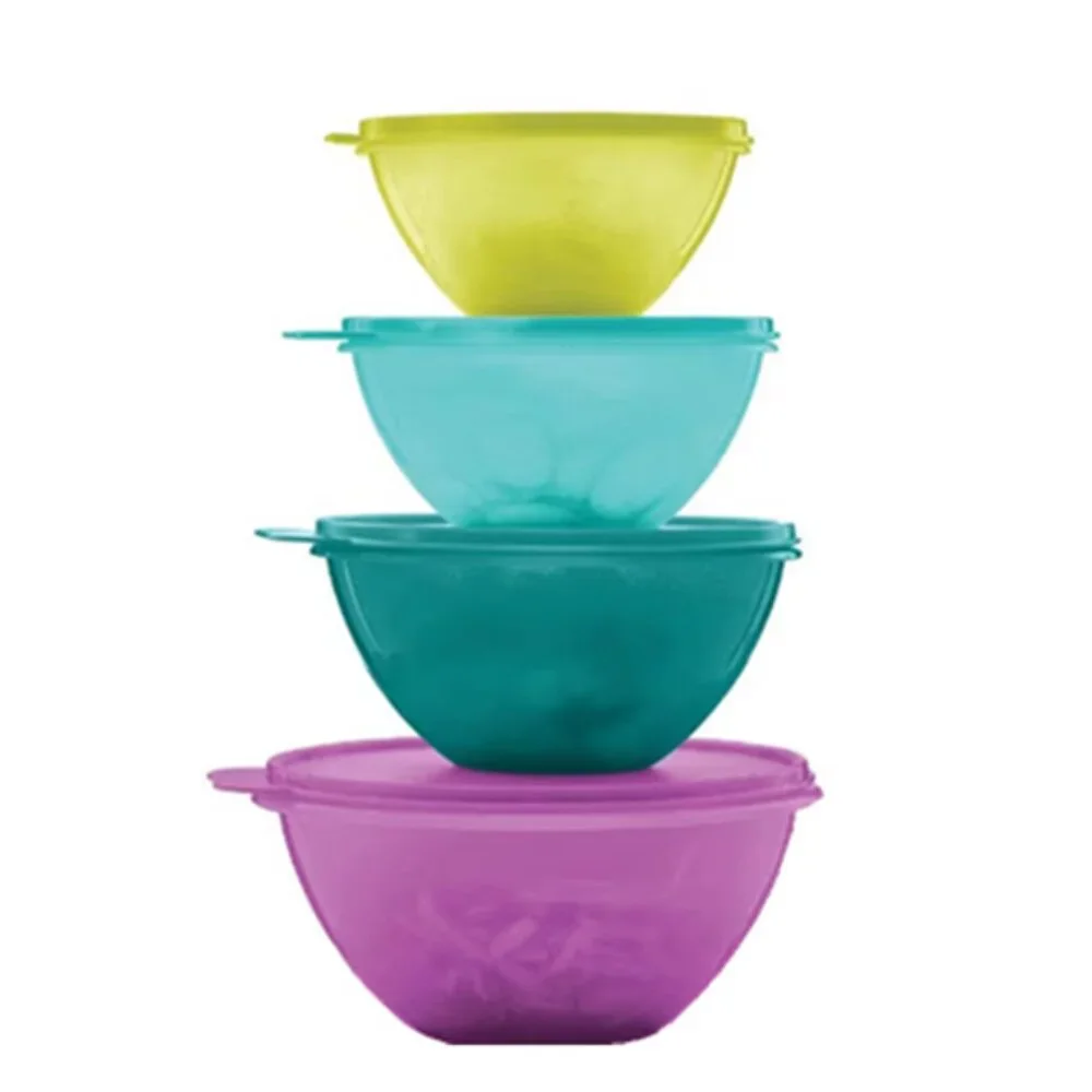 Tupperware Classic Wonderlier Mixing Bowl Set of 4 New - Picture 1 of 3